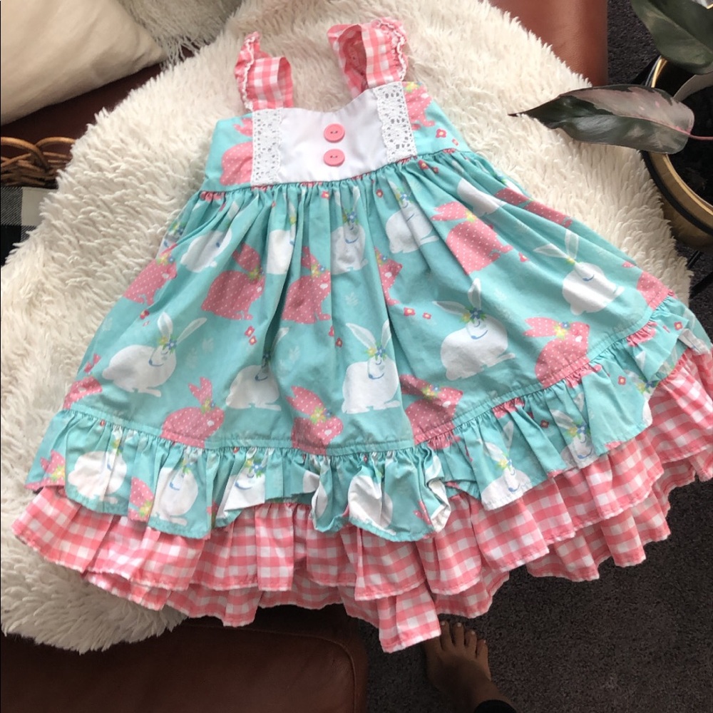 Eleanor and Rose Easter Bunny Dress